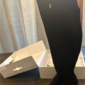 Black Knee-High Boots size 10